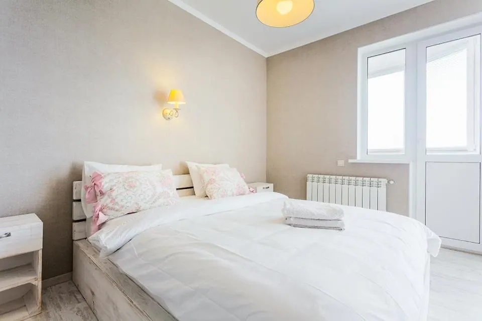 Apartament Панорамный Вид 15 Этаж. Набережная Днепра Kijów